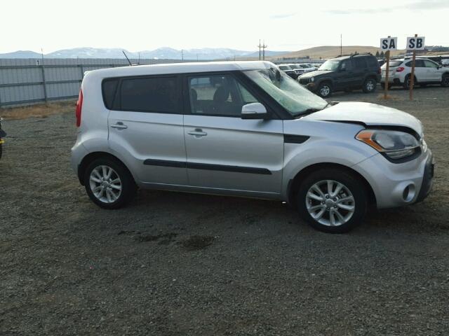 KNDJT2A66D7491293 - 2013 KIA SOUL + SILVER photo 9