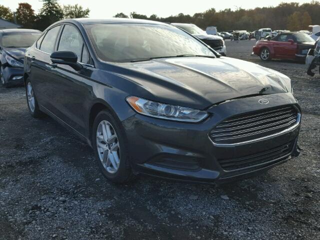 1FA6P0HD1F5108318 - 2015 FORD FUSION SE BLACK photo 1