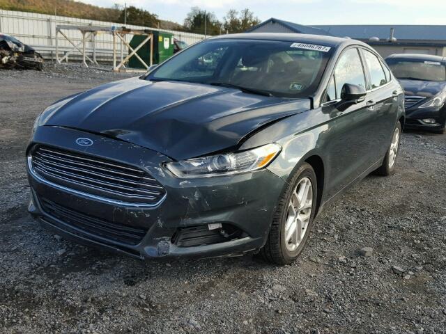 1FA6P0HD1F5108318 - 2015 FORD FUSION SE BLACK photo 2