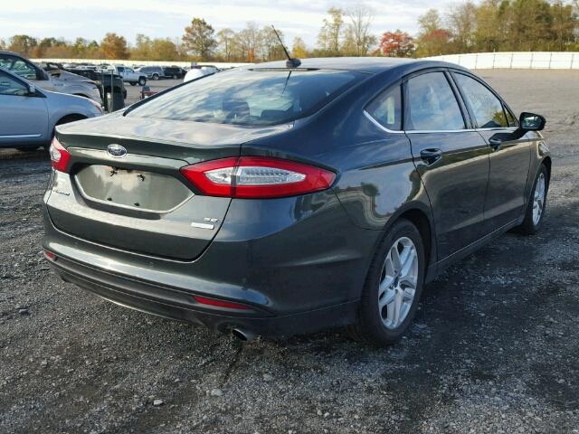 1FA6P0HD1F5108318 - 2015 FORD FUSION SE BLACK photo 4