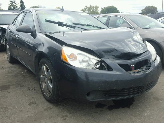 1G2ZG57N484300439 - 2008 PONTIAC G6 BLACK photo 1