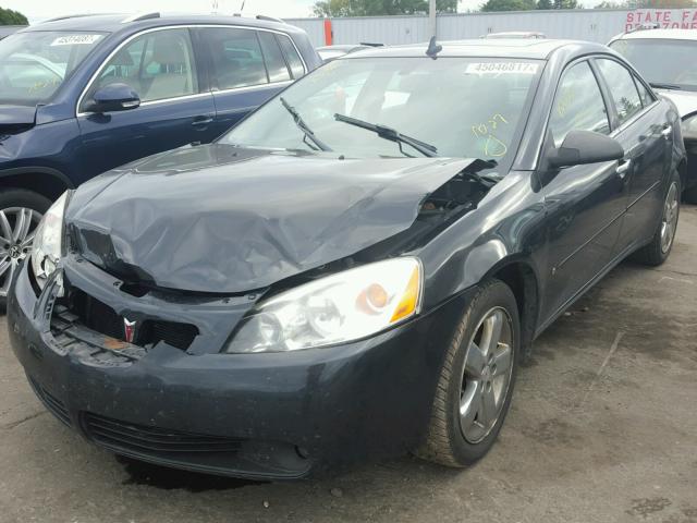 1G2ZG57N484300439 - 2008 PONTIAC G6 BLACK photo 2