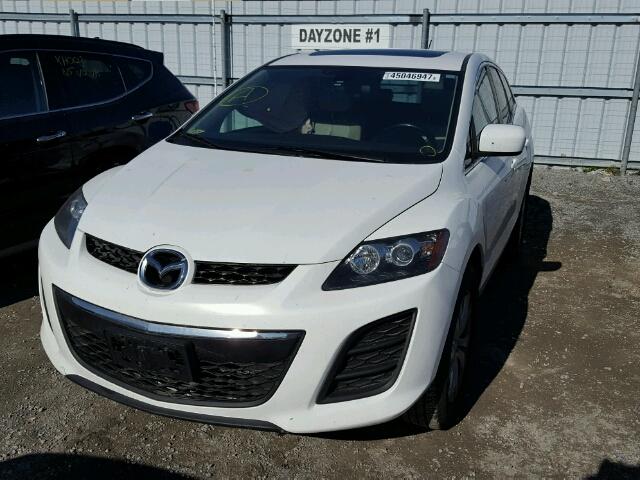 JM3ER4W36A0313180 - 2010 MAZDA CX-7 WHITE photo 2