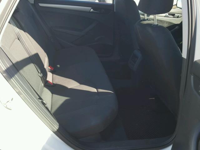 1VWAT7A30FC049670 - 2015 VOLKSWAGEN PASSAT S თეთრი ფოტო 6