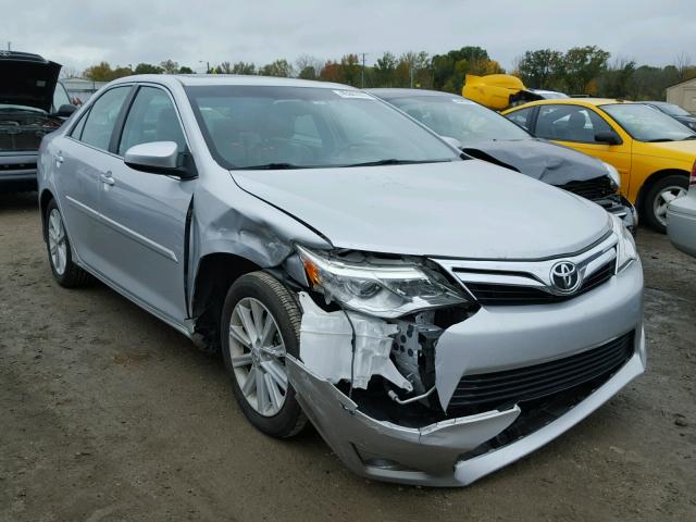 4T1BK1FK9CU013341 - 2012 TOYOTA CAMRY SE SILVER photo 1