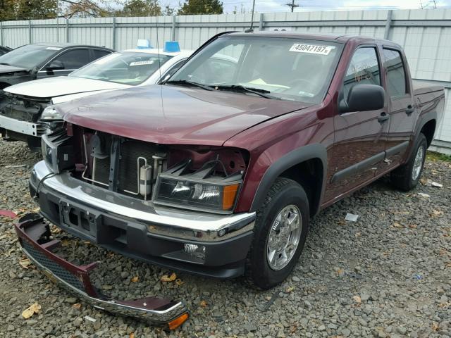 1GCCS139388167067 - 2008 CHEVROLET COLORADO RED photo 2