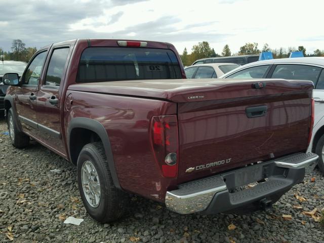 1GCCS139388167067 - 2008 CHEVROLET COLORADO RED photo 3