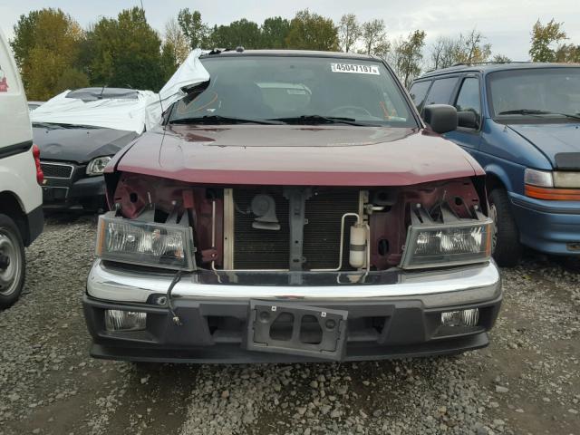 1GCCS139388167067 - 2008 CHEVROLET COLORADO RED photo 9