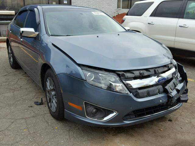 3FAHP0JAXBR288933 - 2011 FORD FUSION SEL BLUE photo 1