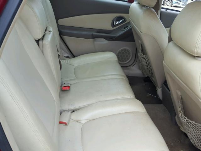 1G1ZT64824F179414 - 2004 CHEVROLET MALIBU MAX ბურგუნდია ფოტო 6