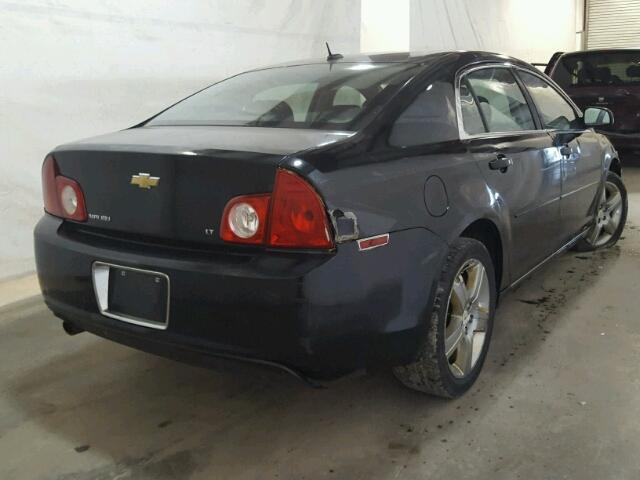 1G1ZH57B894269754 - 2009 CHEVROLET MALIBU 1LT BLACK photo 4