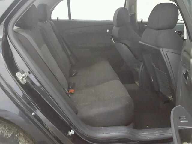 1G1ZH57B894269754 - 2009 CHEVROLET MALIBU 1LT BLACK photo 6