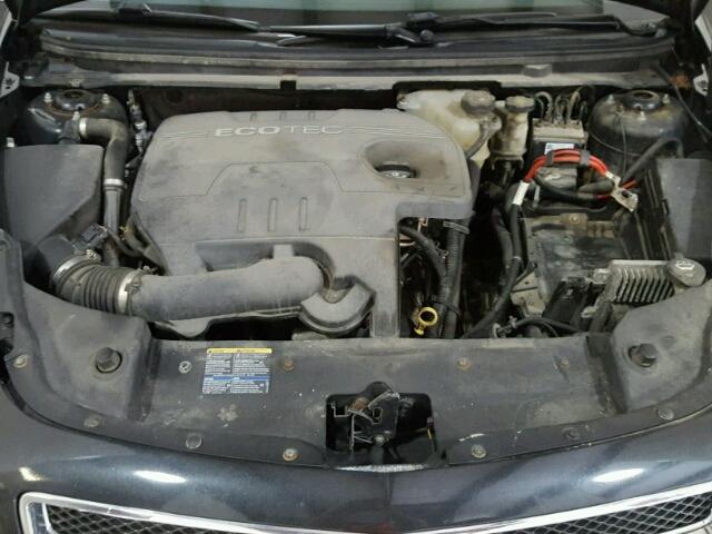 1G1ZH57B894269754 - 2009 CHEVROLET MALIBU 1LT BLACK photo 7