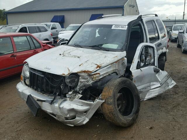 1J4GL58K86W139866 - 2006 JEEP LIBERTY LI SILVER photo 2