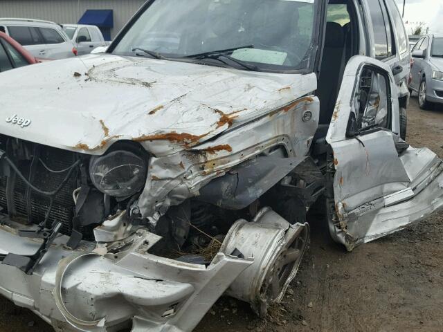 1J4GL58K86W139866 - 2006 JEEP LIBERTY LI SILVER photo 9