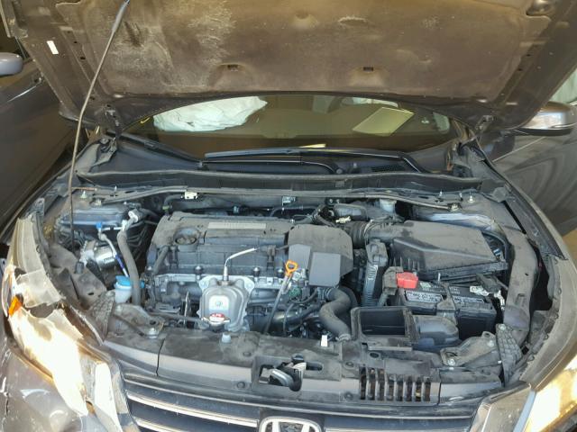 1HGCR2F82DA261126 - 2013 HONDA ACCORD GRAY photo 7