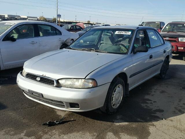 4S3BD4357V7213506 - 1997 SUBARU LEGACY SILVER photo 2