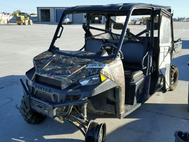 4XAWH9EA4EB192907 - 2014 POLARIS RANGER 900 BROWN photo 2