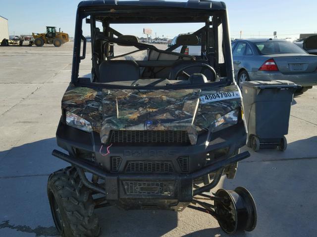 4XAWH9EA4EB192907 - 2014 POLARIS RANGER 900 BROWN photo 9