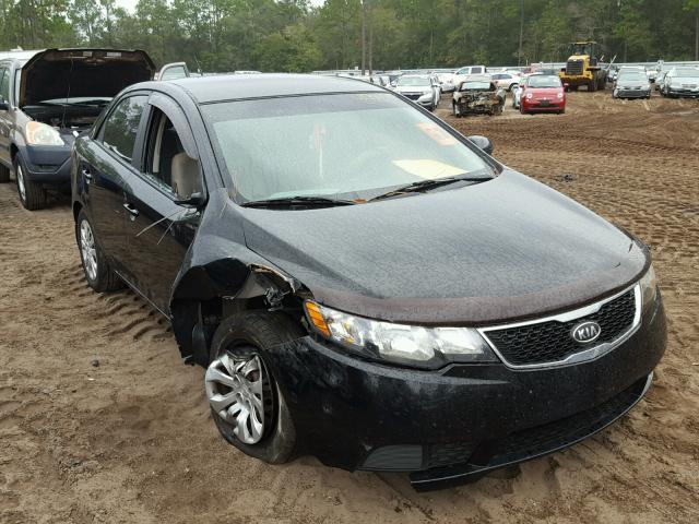 KNAFT4A28C5638834 - 2012 KIA FORTE LX BLACK photo 1