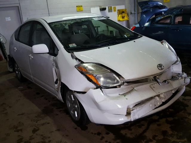 JTDKB20U277576336 - 2007 TOYOTA PRIUS WHITE photo 1