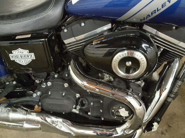 1HD1GYM11FC324758 - 2015 HARLEY-DAVIDSON FXDF DYNA BLUE photo 7