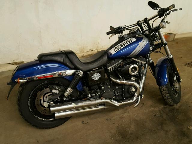 1HD1GYM11FC324758 - 2015 HARLEY-DAVIDSON FXDF DYNA BLUE photo 9