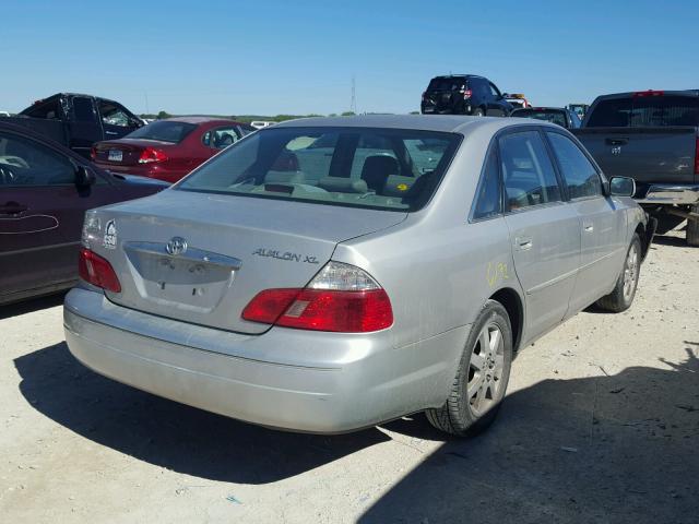 4T1BF28B94U343005 - 2004 TOYOTA AVALON XL SILVER photo 4