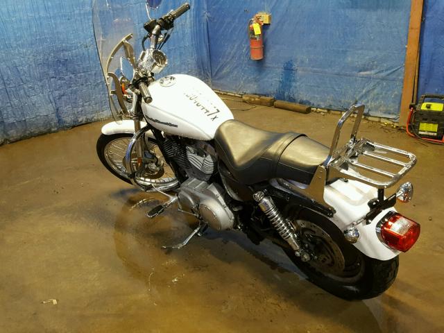 1HD4CJM325K430710 - 2005 HARLEY-DAVIDSON XL883 C WHITE photo 3