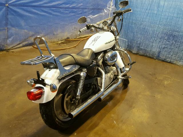 1HD4CJM325K430710 - 2005 HARLEY-DAVIDSON XL883 C WHITE photo 4