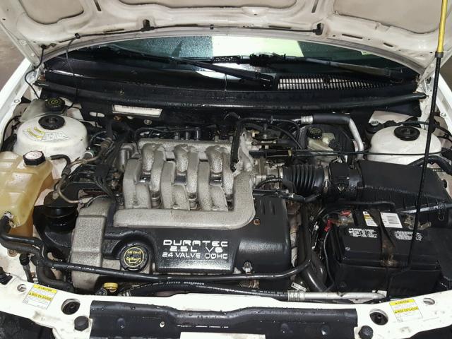 1ZWFT61L225610333 - 2002 MERCURY COUGAR V6 WHITE photo 7