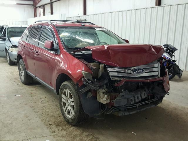 2FMDK38C07BA50106 - 2007 FORD EDGE SEL MAROON photo 1