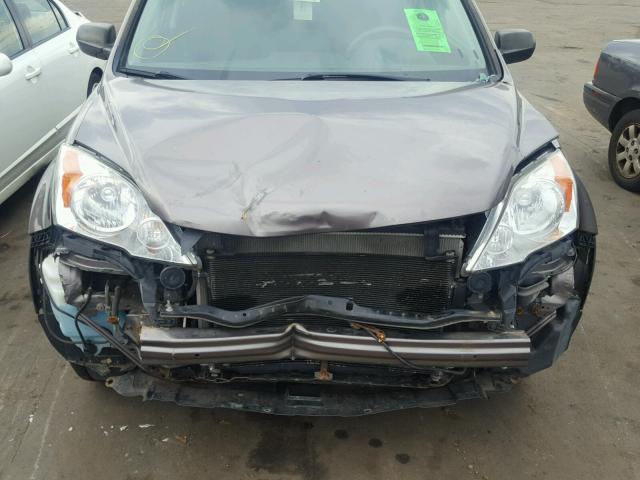 5J6RE4H56BL024461 - 2011 HONDA CR-V TAN photo 9