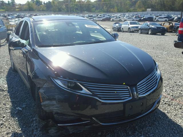 3LN6L2GK2DR826161 - 2013 LINCOLN MKZ BLACK photo 1