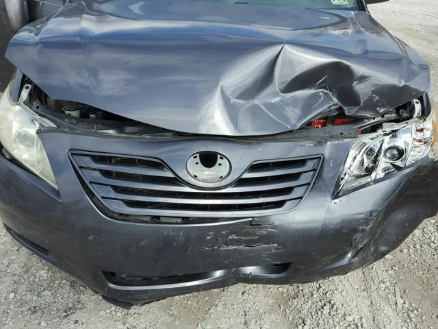 4T1BE46K39U832301 - 2009 TOYOTA CAMRY BASE CHARCOAL photo 7