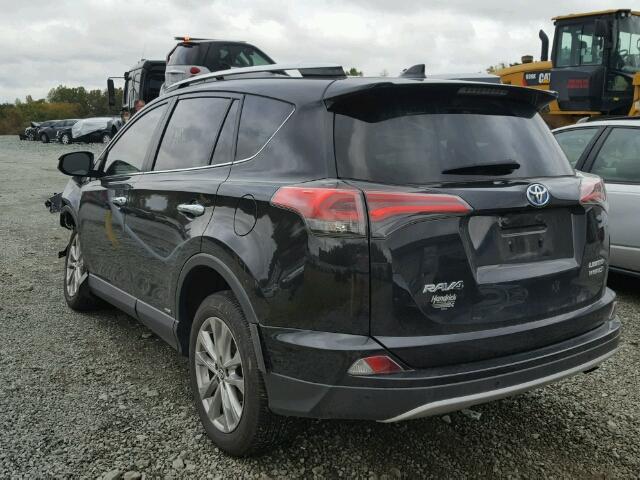 JTMDJREV9GD031046 - 2016 TOYOTA RAV4 HV LI BLACK photo 3