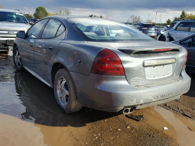 2G2WS522241371871 - 2004 PONTIAC GRAND PRIX GRAY photo 3