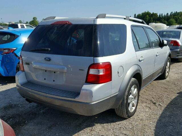 1FMZK02185GA44295 - 2005 FORD FREESTYLE SILVER photo 4