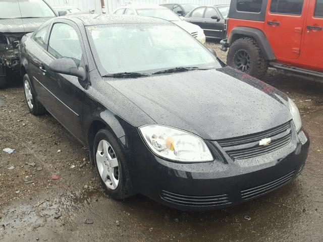 1G1AK18F287259548 - 2008 CHEVROLET COBALT LS BLACK photo 1