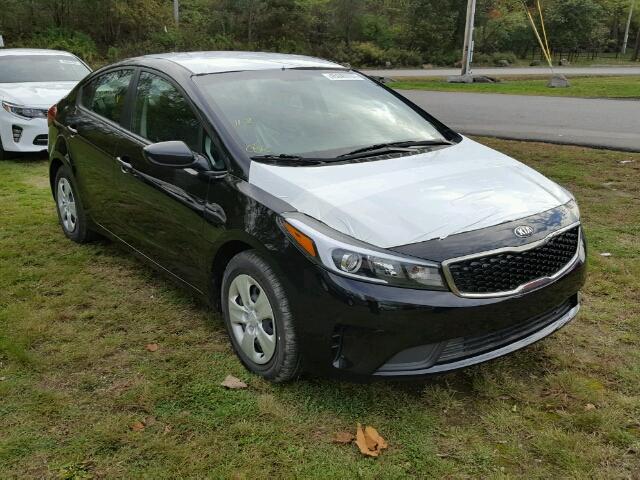 3KPFK4A79HE071238 - 2017 KIA FORTE BLACK photo 1