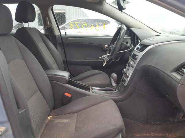 1G1ZH57B19F162291 - 2009 CHEVROLET MALIBU 1LT BLUE photo 5