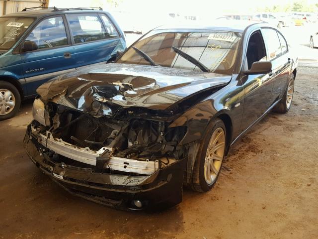 WBAHN83596DT38831 - 2006 BMW 750 LI BLACK photo 2