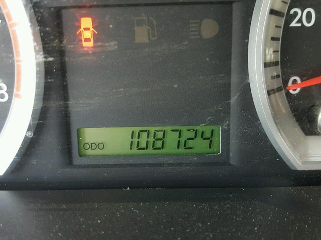 KL1TD56678B060732 - 2008 CHEVROLET AVEO BASE Czerwony zdjęcie 8