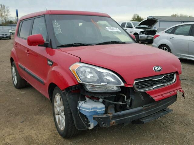 KNDJT2A55D7599511 - 2013 KIA SOUL RED photo 1