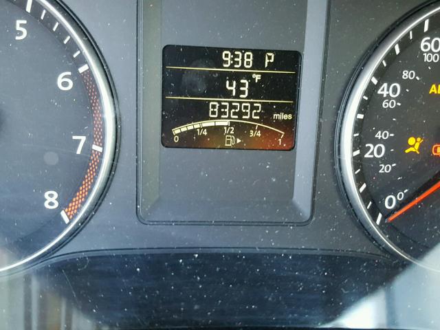 3VWDP7AJ4CM126549 - 2012 VOLKSWAGEN JETTA SE Mavi foto 8