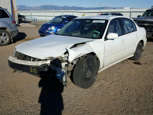 1G3NB52M5X6332343 - 1999 OLDSMOBILE CUTLASS GL WHITE photo 2