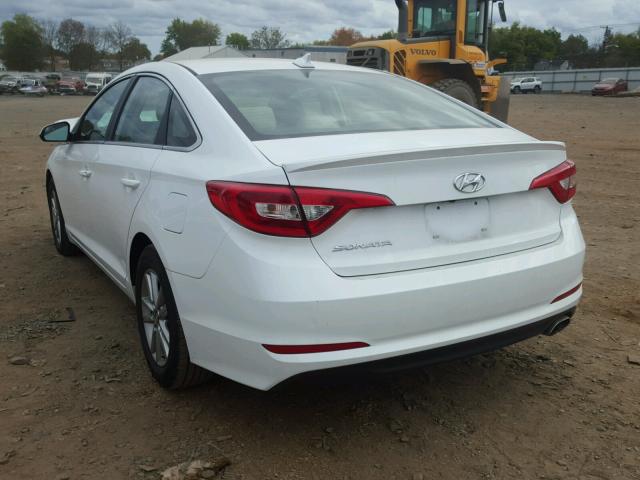 5NPE24AF0HH552221 - 2017 HYUNDAI SONATA SE BLACK photo 3