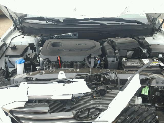 5NPE24AF0HH552221 - 2017 HYUNDAI SONATA SE BLACK photo 7