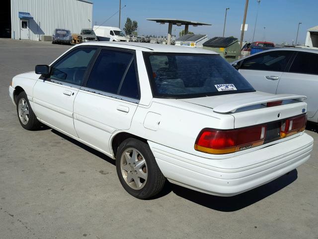 3FASP13J6SR152680 - 1995 FORD ESCORT LX WHITE photo 3