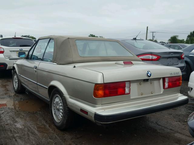 WBABB2309H1942335 - 1987 BMW 325 I AUTO BEIGE photo 3